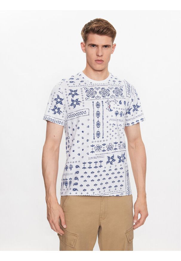 Levi's® T-Shirt Classic 19342-0336 Biały Regular Fit. Kolor: biały. Materiał: bawełna