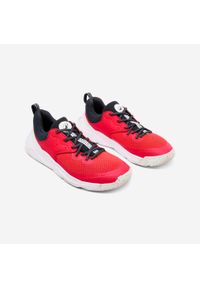 Buty sportowe dla dzieci Decathlon Playful Fast Laces. Kolor: biały, czerwony, wielokolorowy, szary. Materiał: kauczuk, tkanina. Szerokość cholewki: normalna