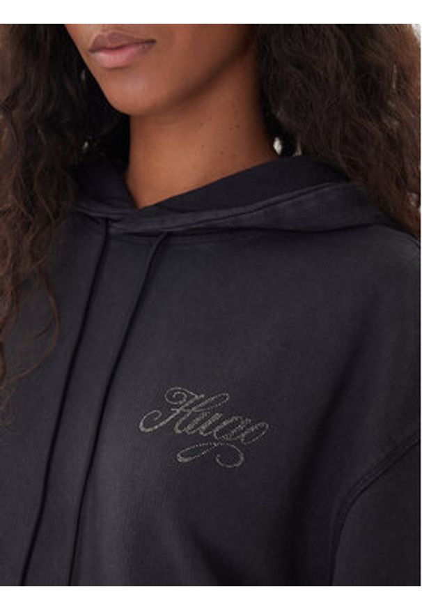 Hugo - HUGO Bluza Dejandra 50547955 Szary Oversize. Kolor: szary. Materiał: bawełna