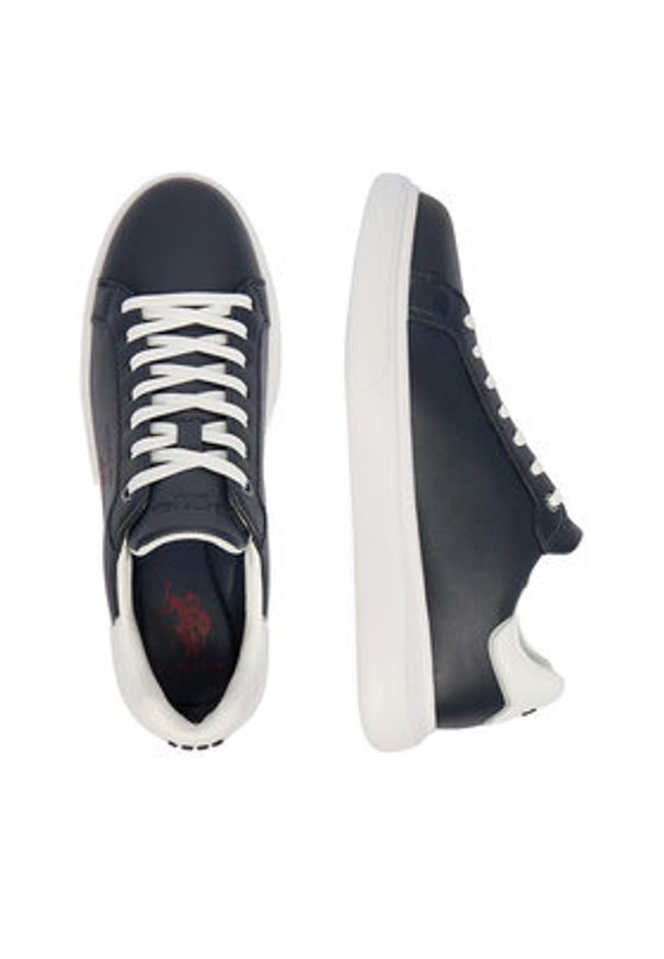 U.S. Polo Assn. Sneakersy EO-AUSTIN001M/6L1 Granatowy. Kolor: niebieski. Materiał: syntetyk, skóra