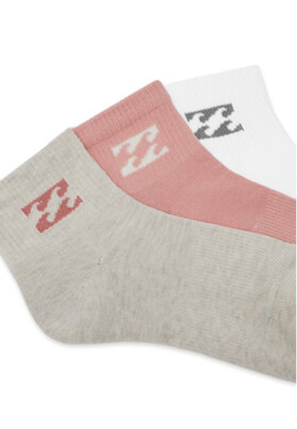 Billabong Skarpety AS_BILLABONG_03Z_SS25 (3-PACK) Kolorowy. Materiał: poliester, materiał. Wzór: kolorowy