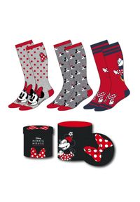 MINI MOUSE - Skarpety Minnie Mouse 36-43. Kolor: wielokolorowy. Wzór: motyw z bajki. Sport: turystyka piesza #1