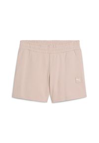 Puma - Damskie szorty ESS ELEVATED 5" ze średnim stanem PUMA Rose Quartz Pink. Kolor: różowy. Długość: krótkie