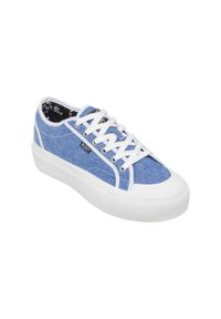 Roxy - Buty dla Kobiety CRUIZER Niebieski. Kolor: niebieski. Materiał: guma, poliester, bawełna. Szerokość cholewki: normalna. Obcas: na platformie