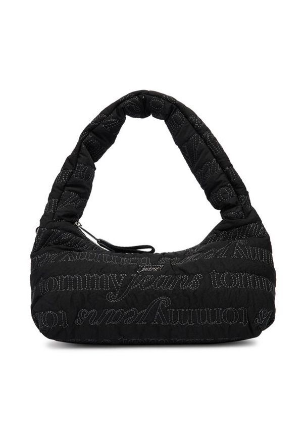 Tommy Jeans Torebka Tjw Icon Aop Shoulder Bag AW0AW18467 Czarny. Kolor: czarny