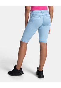 Jeansowe spodenki damskie Kilpi PARIVA-W. Kolor: niebieski. Materiał: jeans
