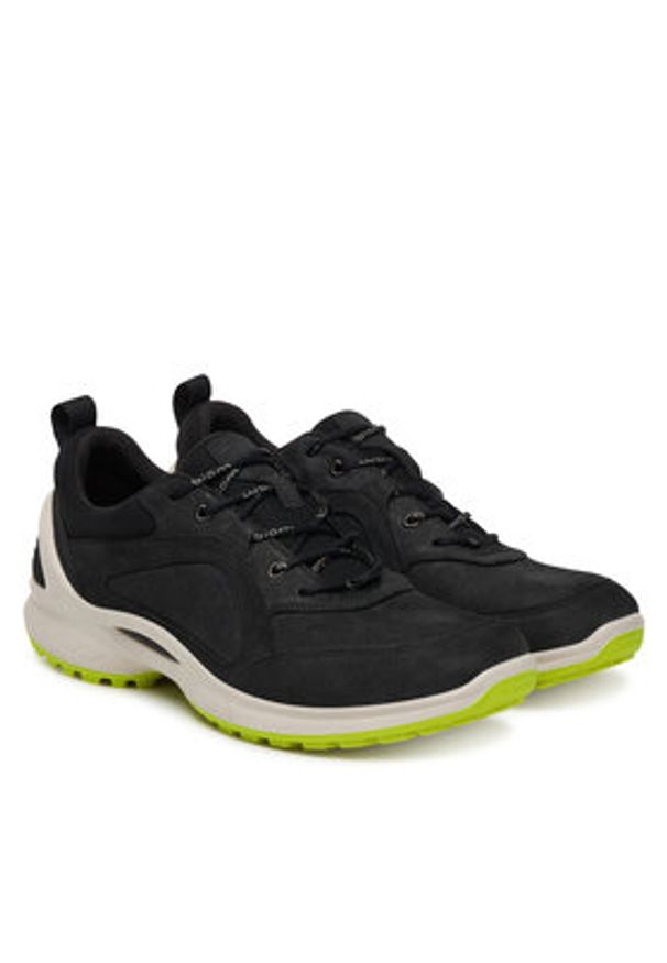 ecco - ECCO Sneakersy Biom Energi 85081402001 Czarny. Kolor: czarny. Materiał: skóra