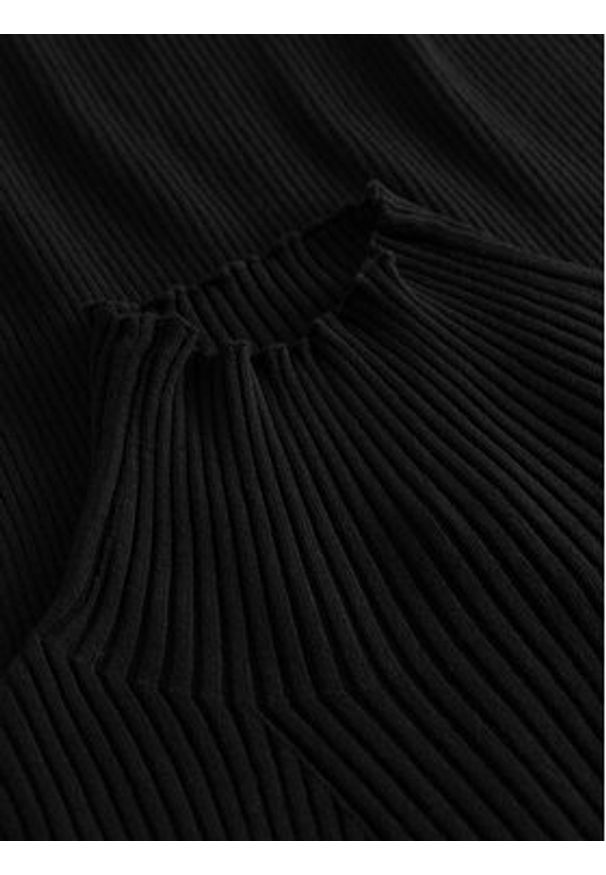 JOOP! Golf 58 JW224KN166 30033369 Czarny Regular Fit. Typ kołnierza: golf. Kolor: czarny. Materiał: wiskoza