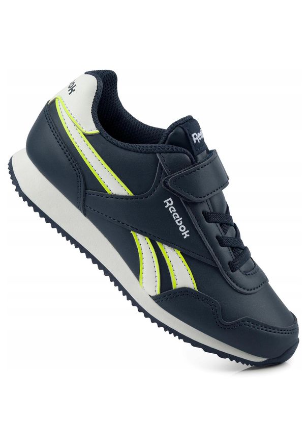 Reebok - Dziecięce buty sportowe na codzień REEBOK ROYAL CL JOG 3. Kolor: niebieski. Model: Reebok Royal. Sport: joga i pilates