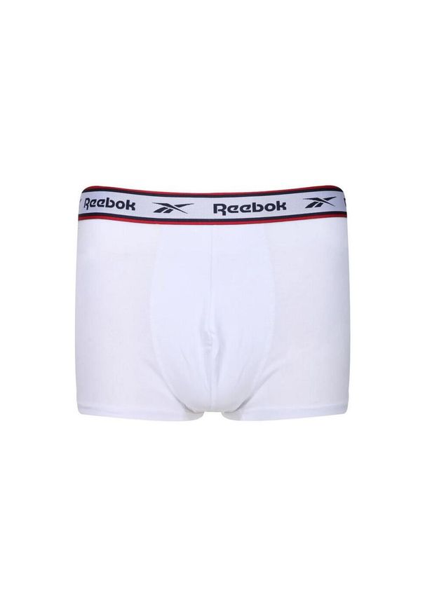 Reebok - Męskie Kąpielówki Barlow (zestaw 3 Sztuk). Kolor: czarny, szary, biały, wielokolorowy. Styl: sportowy