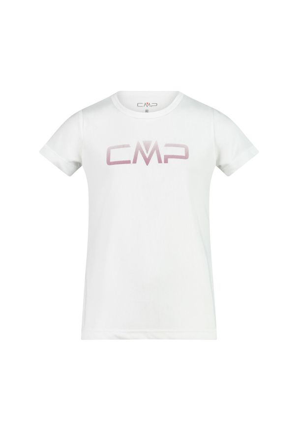 Koszulka dziecięca turystyczna CMP 39T5675P. Kolor: biały. Sport: turystyka piesza