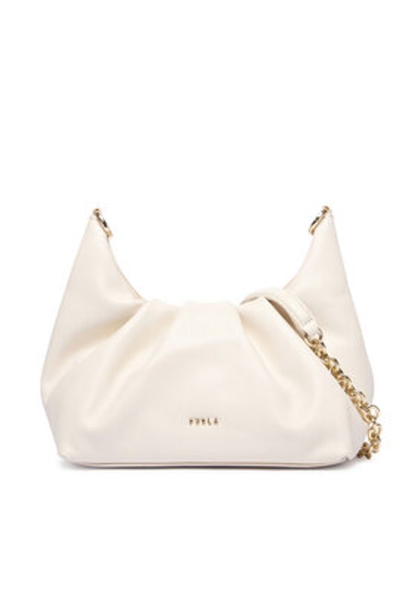 Furla Torebka Delia Mini WE00837 BX2269 CN PNN00 Biały. Kolor: biały. Materiał: skórzane