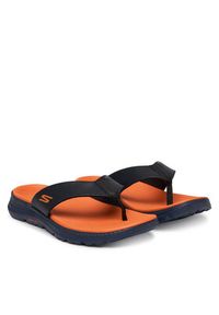 skechers - Skechers Japonki 229267/NVY Granatowy. Kolor: niebieski. Materiał: materiał #6