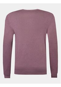 Sisley Sweter 10F2S1C78 Fioletowy Slim Fit. Kolor: fioletowy. Materiał: bawełna #3