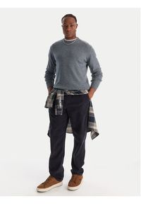 Quiksilver Sweter Slow Song Neppy EQYSW03325 Niebieski Regular Fit. Kolor: niebieski. Materiał: syntetyk #3
