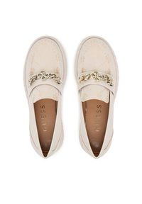 Guess Loafersy FLPALR FAL14 Écru. Kolor: kremowy. Materiał: skóra #4