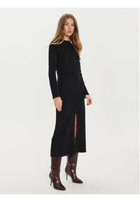 TwinSet - TWINSET Kardigan 242TT3430 Czarny Slim Fit. Kolor: czarny. Materiał: syntetyk #4