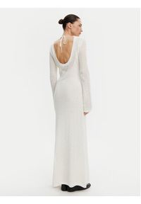 Herskind Sukienka dzianinowa 5522910 Écru Regular Fit. Materiał: bawełna #3