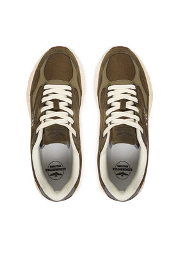 Aeronautica Militare Sneakersy 261SC0318UCT04248 Zielony. Kolor: zielony. Materiał: materiał