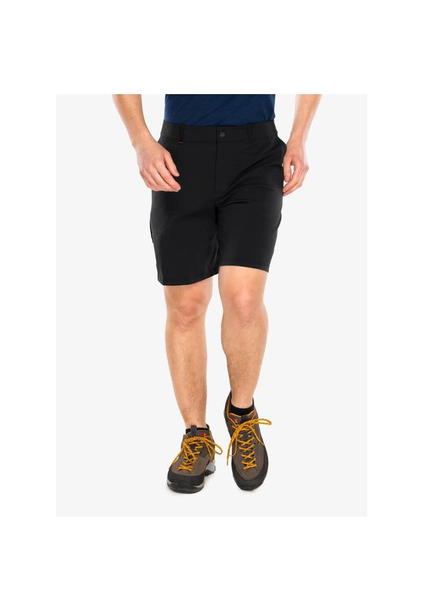 Spodenki turystyczne męskie Black Diamond Pursuit Shorts. Kolor: czarny. Sport: turystyka piesza