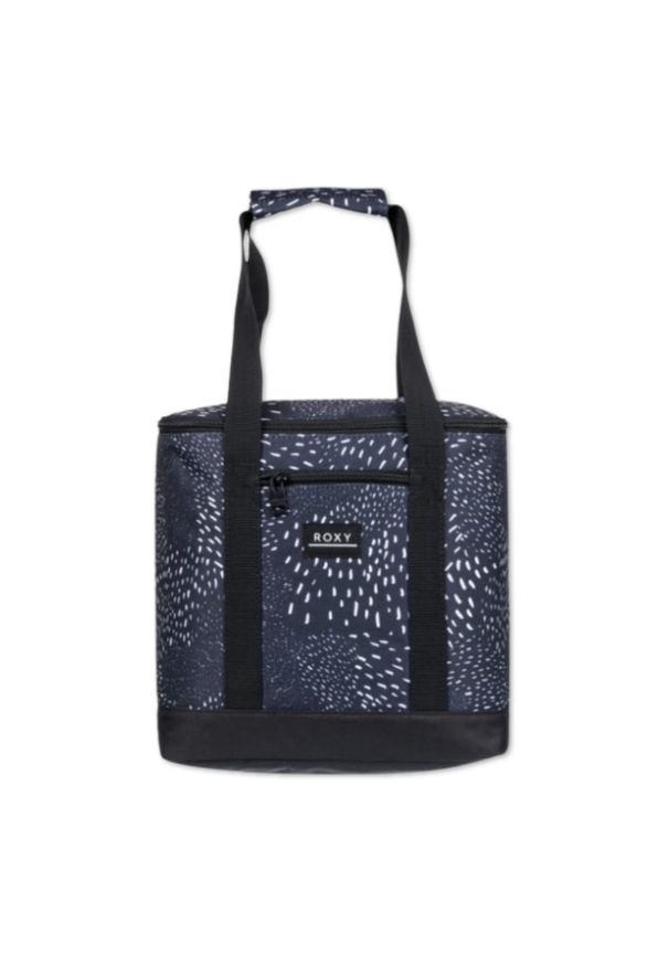 Torba kempingowa damska Roxy Water Effect termiczna. Kolor: czarny. Materiał: poliester