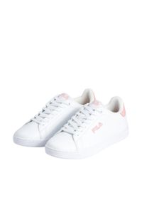 Buty damskie Fila Courtbay. Okazja: na co dzień. Kolor: biały, różowy, wielokolorowy