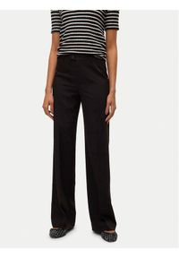 Vero Moda Spodnie materiałowe Texas 10334103 Czarny Straight Fit. Kolor: czarny. Materiał: syntetyk