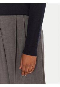 Weekend Max Mara Golf Kiku 2525366012 Granatowy Regular Fit. Typ kołnierza: golf. Kolor: niebieski. Materiał: jedwab #2