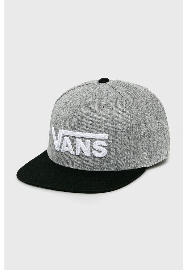 Vans - Czapka. Kolor: szary