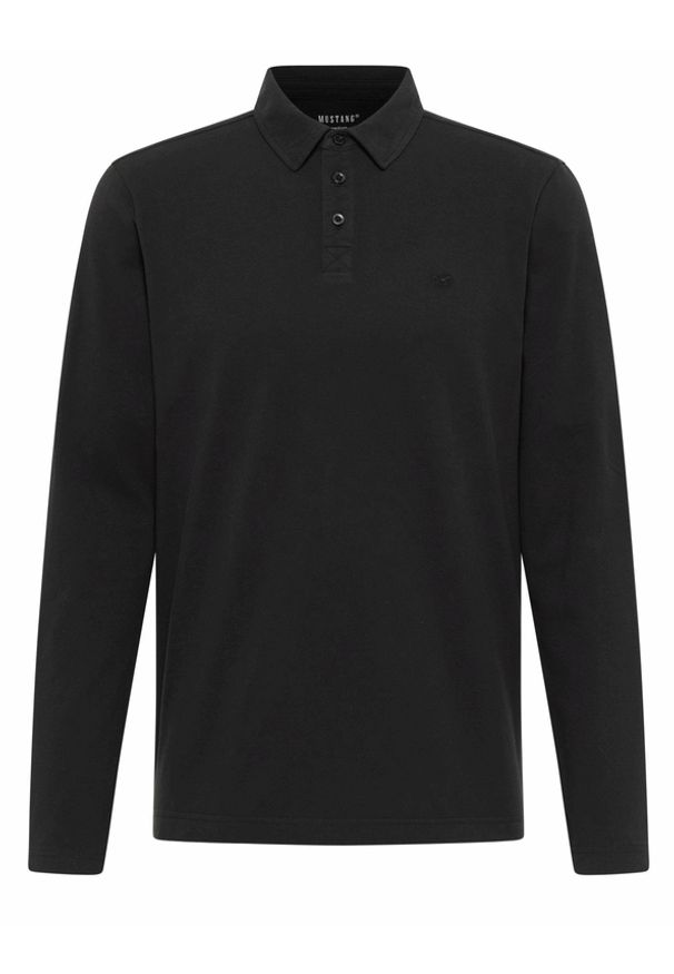 Męski Longsleeve Mustang Style Portis Jet Black 1016881 4188. Długość rękawa: długi rękaw