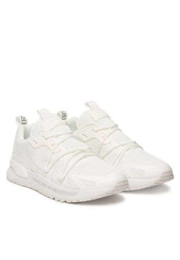 Versace Jeans Couture Sneakersy 80YA3SA8 ZSE17 Biały. Kolor: biały. Materiał: materiał