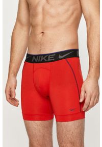 Nike - Bokserki (2-pack). Kolor: czerwony