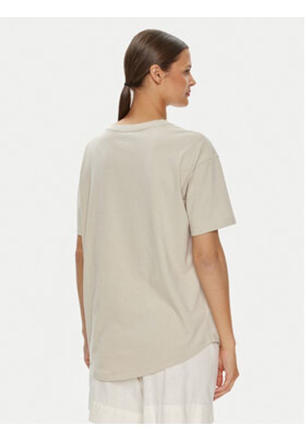 GAP - Gap T-Shirt 627139-03 Écru Loose Fit. Materiał: bawełna