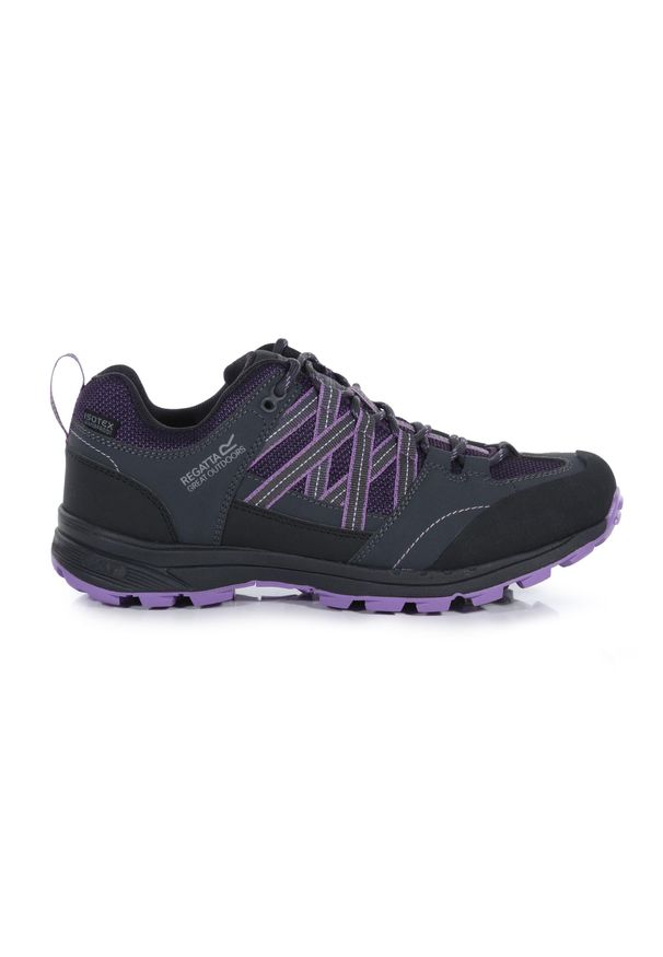 Regatta - Damskie buty trekkingowe Lady Samaris Low II. Kolor: fioletowy. Materiał: poliester, guma