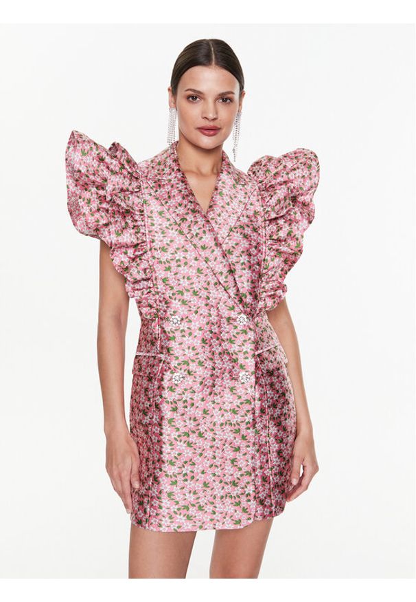 Custommade Sukienka koktajlowa Kobane 999442401 Różowy Regular Fit. Kolor: różowy. Materiał: syntetyk. Styl: wizytowy