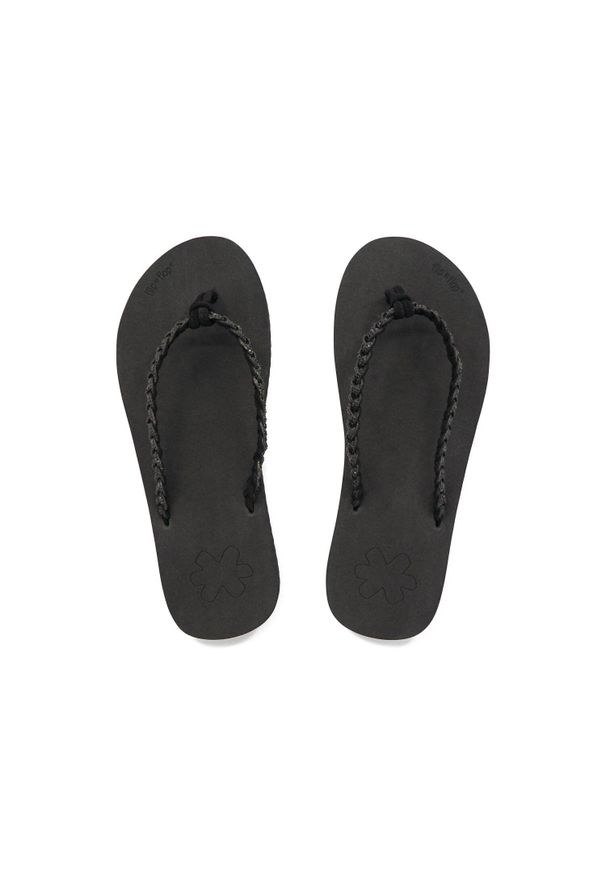 Flip*Flop - Japonki basenowe damskie Flip Flop Glitter japonki czarne. Kolor: czarny. Sezon: lato. Styl: sportowy