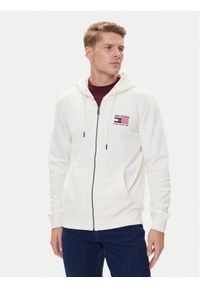 TOMMY HILFIGER - Tommy Hilfiger Bluza American MW0MW39691 Écru Regular Fit. Materiał: bawełna