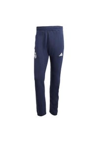 Adidas - Spodnie Real Madrid US Pack. Kolor: biały, wielokolorowy, niebieski