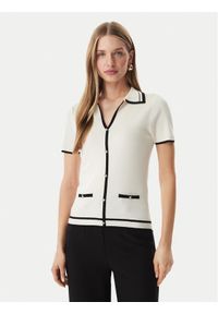 Morgan Sweter 261-MTOIRI Kremowy Regular Fit. Kolor: kremowy. Materiał: wiskoza #1