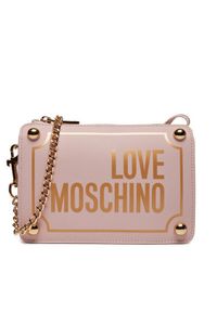 Love Moschino - LOVE MOSCHINO Torebka JC4353PP0IK1160A Różowy. Kolor: różowy. Materiał: skórzane