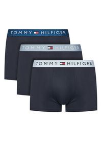 TOMMY HILFIGER - Tommy Hilfiger Komplet 3 par bokserek UM0UM03181 Czarny. Kolor: czarny. Materiał: bawełna #10