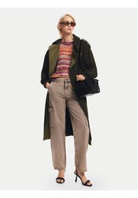 Desigual Jeansy Casandr 24WWDD96 Szary Straight Fit. Kolor: szary