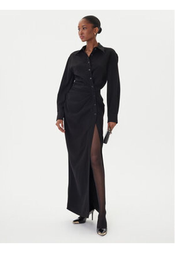 Eleh Sukienka wieczorowa EFW250275 Czarny Regular Fit. Kolor: czarny. Materiał: syntetyk. Styl: wizytowy