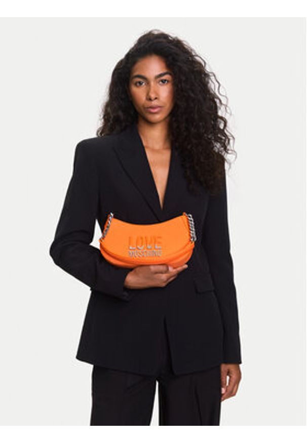 Love Moschino - LOVE MOSCHINO Torebka JC4256PP0MKD0450 Pomarańczowy. Kolor: pomarańczowy