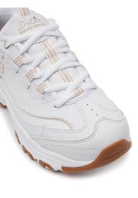 skechers - Skechers Sneakersy Sport D'Lites - Good Neutral 149807/WHT Biały. Kolor: biały. Materiał: skóra. Model: Skechers Sport #5