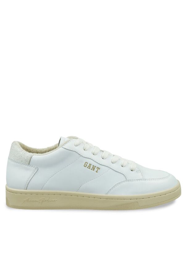 GANT - Gant Sneakersy 30631901 Biały. Kolor: biały. Materiał: skóra