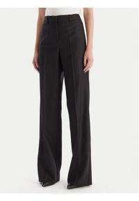 Marella Spodnie palazzo Renoir 2523136082 Czarny Wide Leg. Kolor: czarny. Materiał: wełna