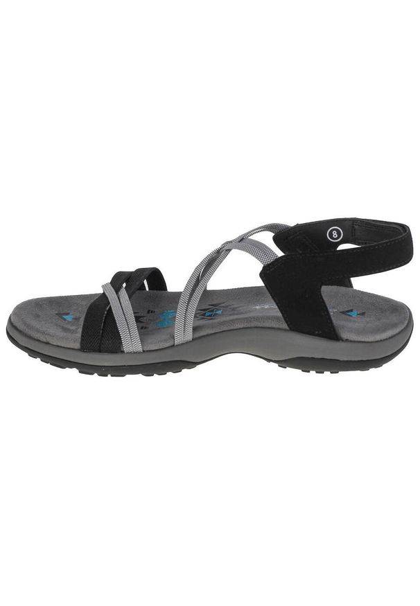 skechers - Buty do chodzenia damskie Skechers Reggae Slim Takes Two. Zapięcie: bez zapięcia. Kolor: czarny. Materiał: guma, syntetyk, materiał. Sezon: lato. Sport: turystyka piesza