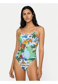 Seafolly Strój kąpielowy Viva Vacation 11163-302 Kolorowy. Materiał: syntetyk. Wzór: kolorowy #1