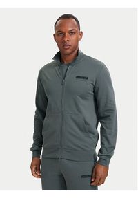 EA7 Emporio Armani Dres 7M002424 AF13512 M8011 Szary Slim Fit. Kolor: szary. Materiał: bawełna #3